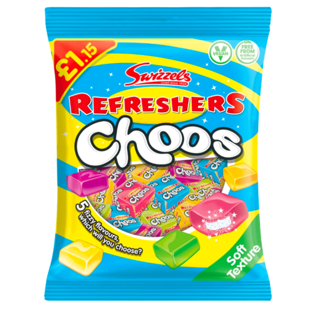 Swizzels Refresher Choos 115g