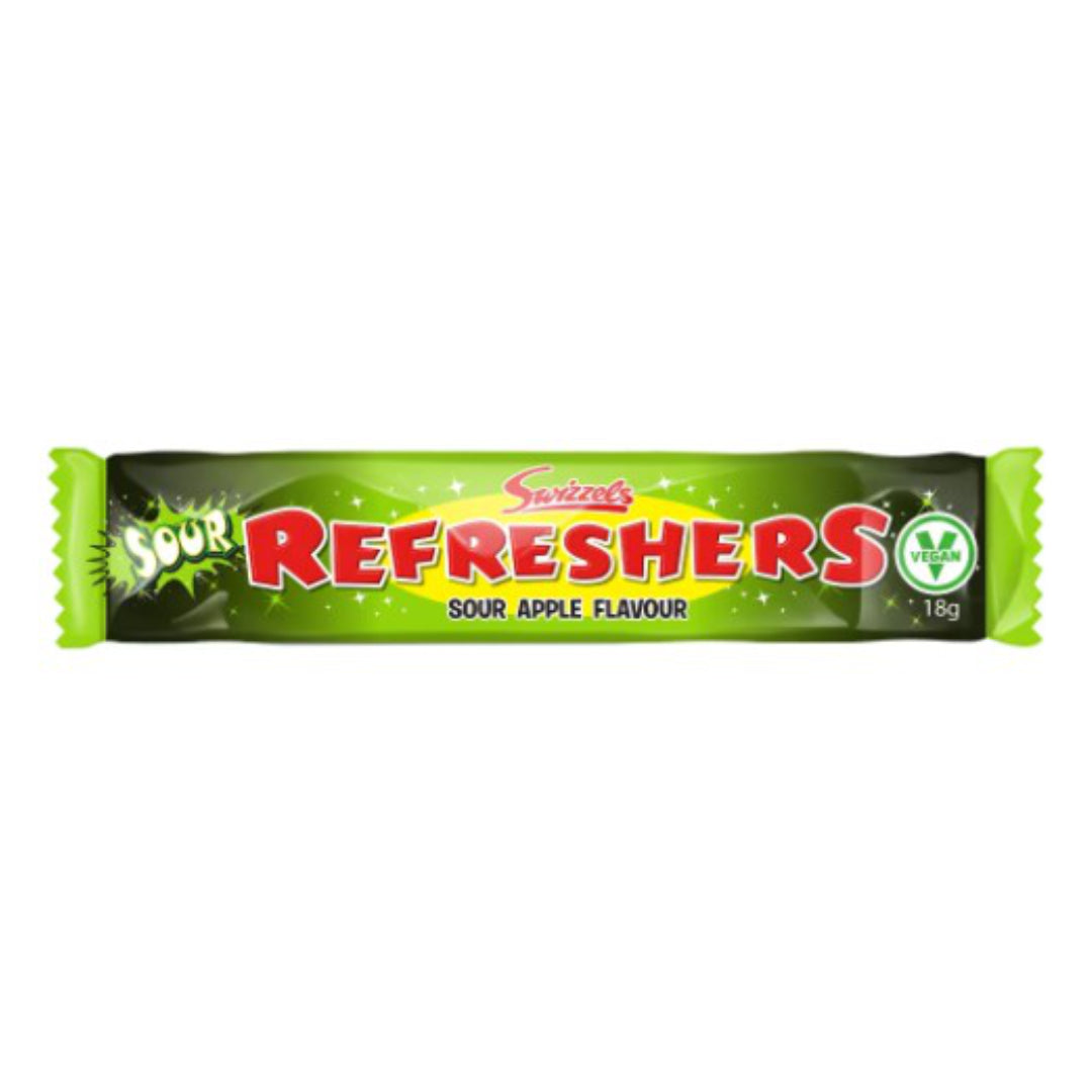 Swizzels Refreshers Sour Apple Flavour Chew Bar 18g