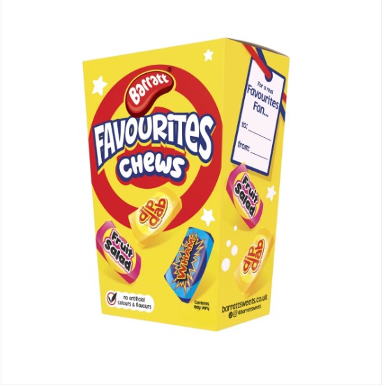 Barratt Favourites Chews Carton 300g