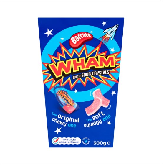 Barratt Wham with Sour Crystals 300g