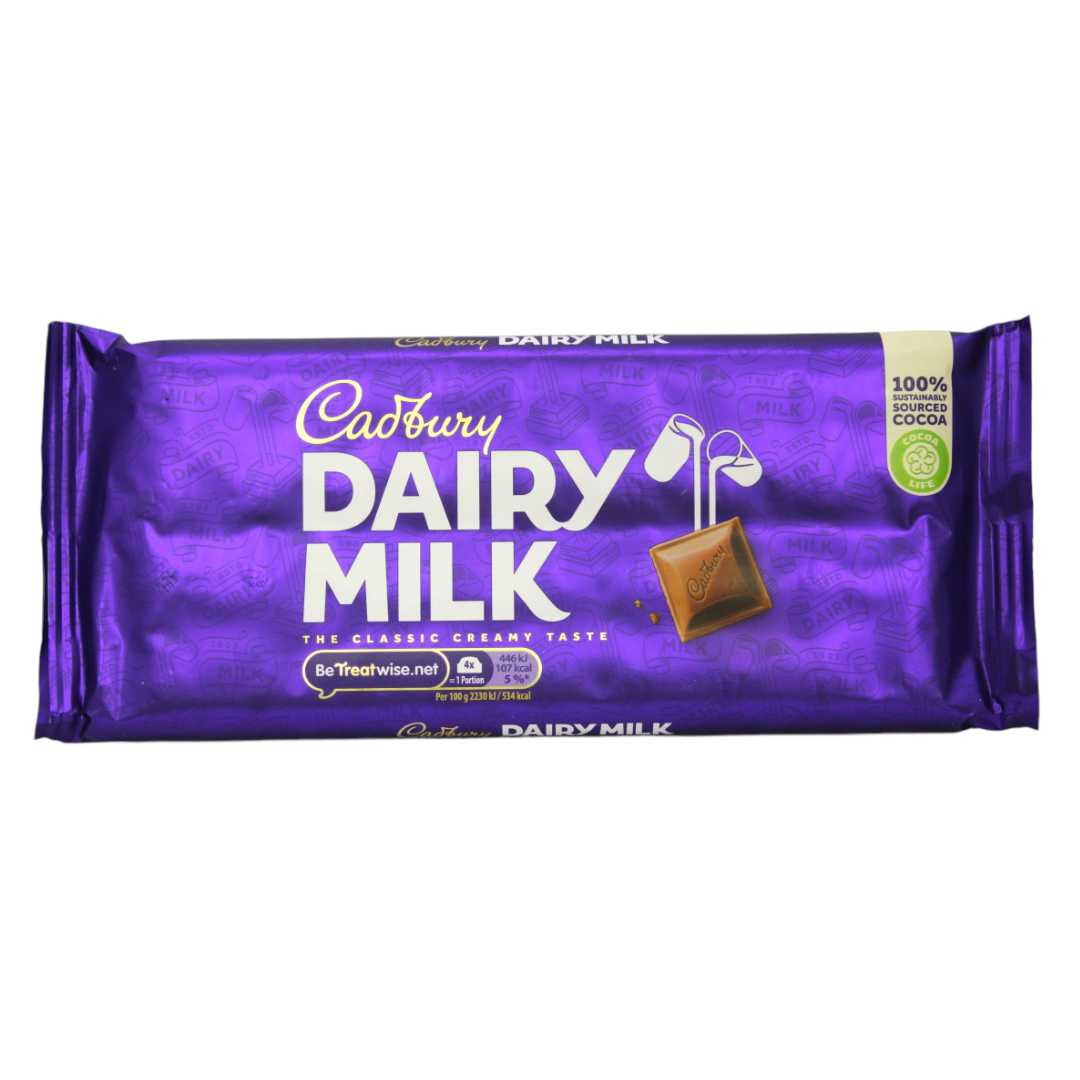 Cadbury Dairy Milk Chocolate Bar 180g