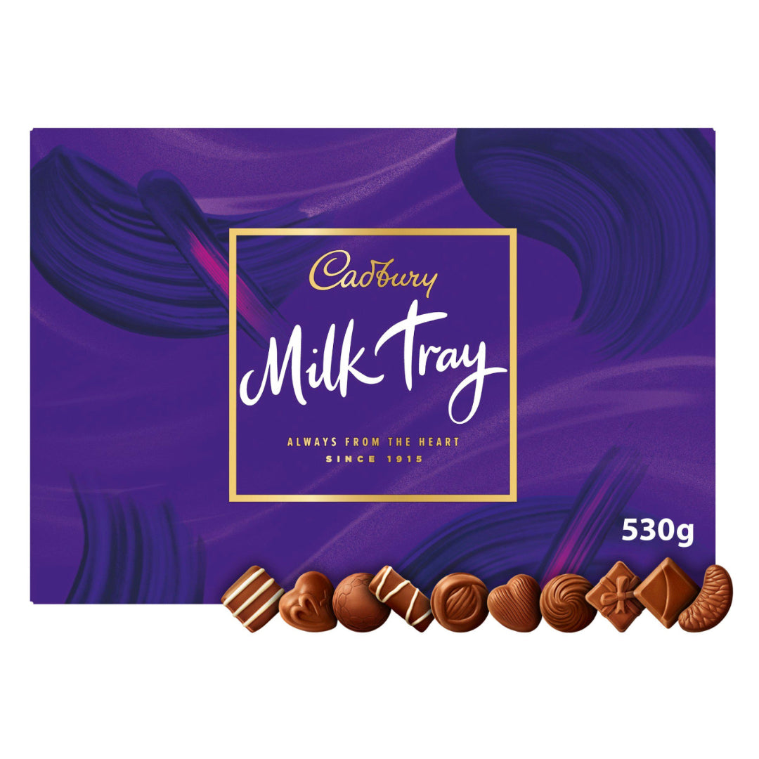 Cadbury Milk Tray Chocolate Box 530g