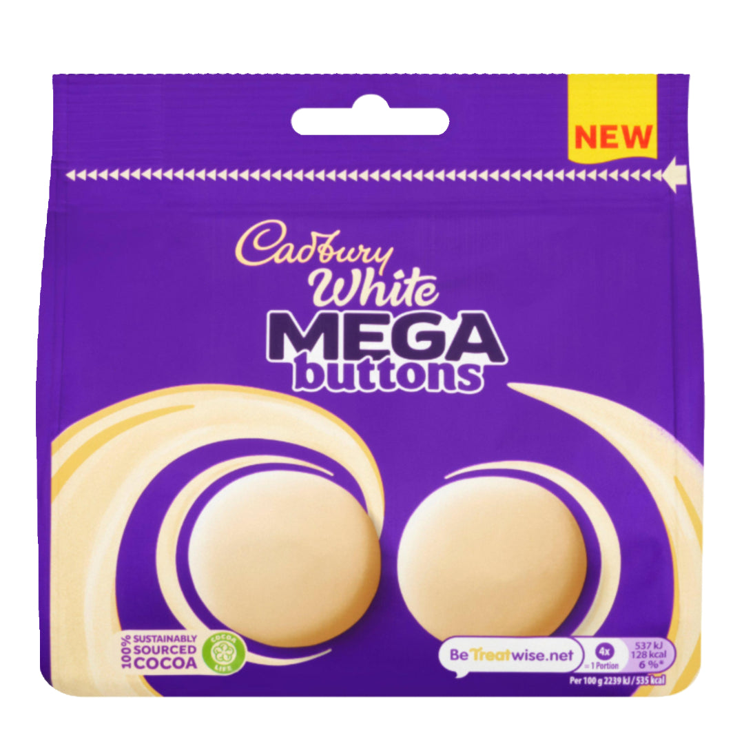 Cadbury White Mega Buttons 192g