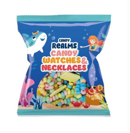 Candy Realms Candy Watches & Necklaces Bag 102g