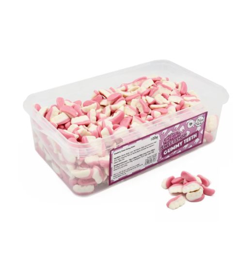 Candy Realms Gummy Teeth Tub 1.02kg