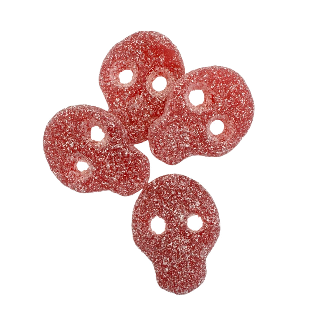 Candycrave Vegan Fizzy Red Skulls