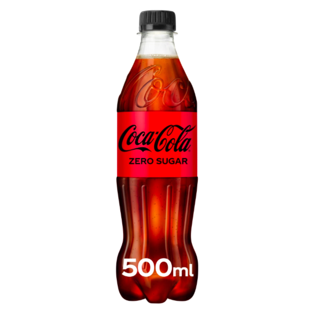 Coca-Cola Zero Sugar Bottle 500ml