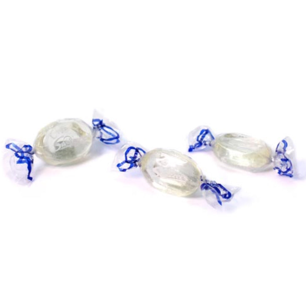 Three Swizzels Crystal Mints on a white background