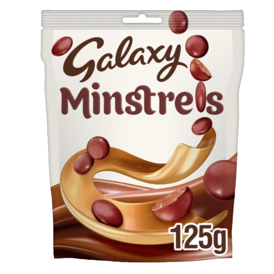 Galaxy Minstrels Milk Chocolate Buttons Pouch Bag 125g
