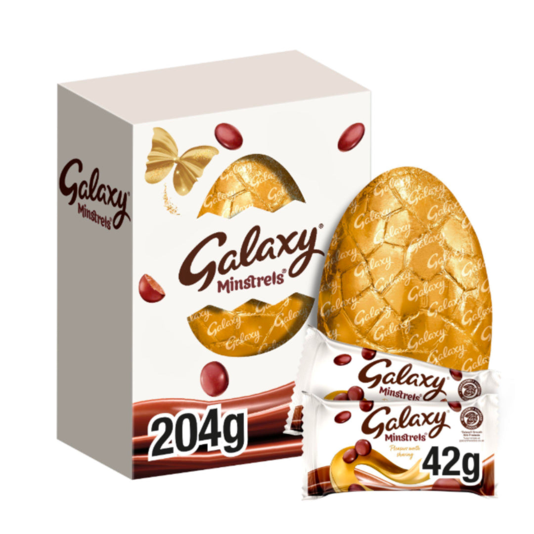 Galaxy Minstrels Milk Chocolate Easter Egg 204g