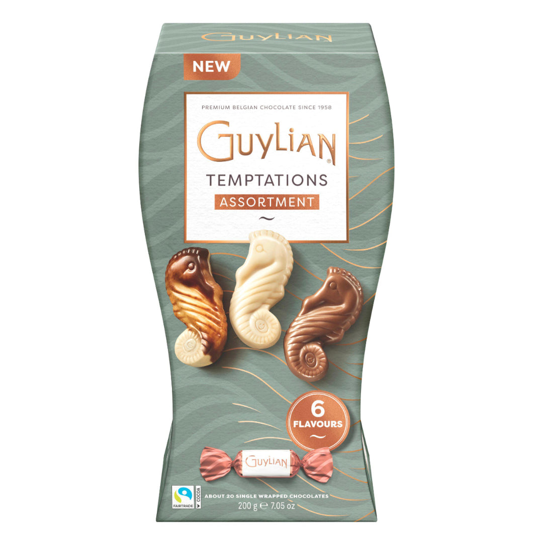 Guylian Temptations Assortment Single Wrapped Chocolates x20 200g