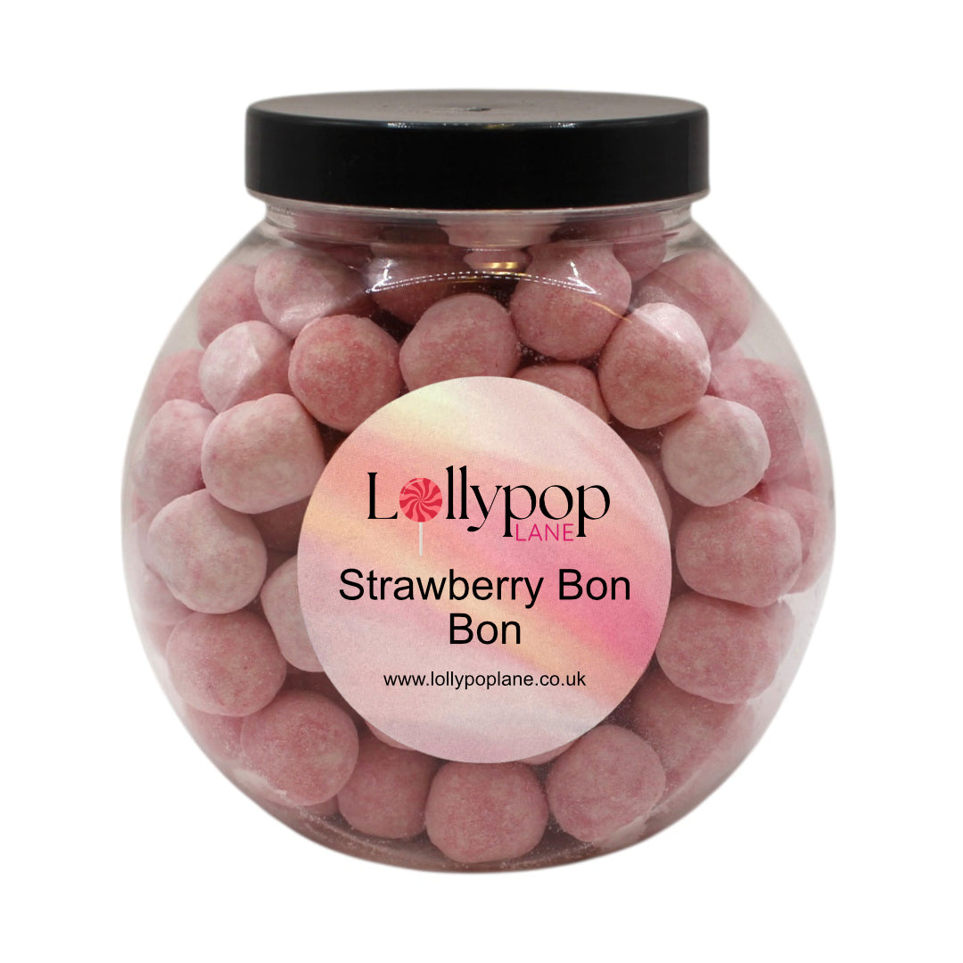 Strawberry Bon Bon Mini Sweet Jar