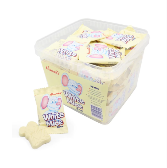 Hannah's White Chocolate Mice Tub