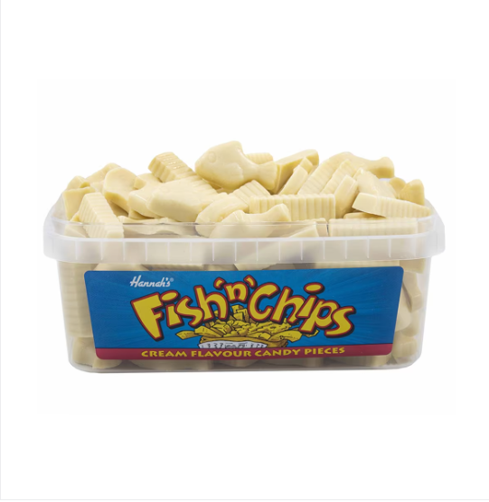Hannah's Fish n Chips Tub 600g