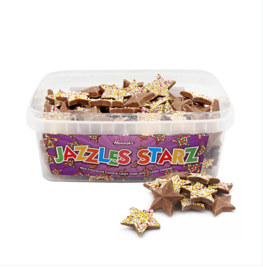 Hannah's Jazzles Starz Tub 600g