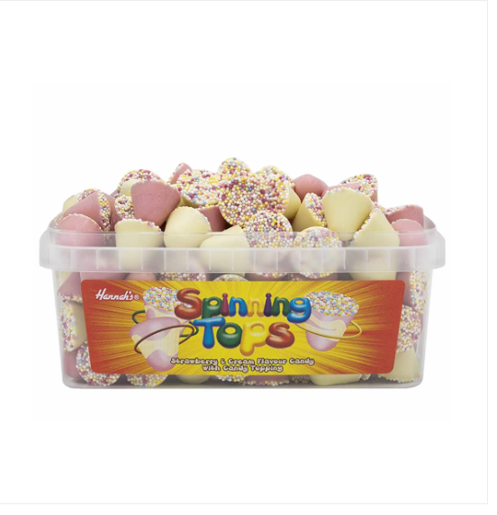 Hannah's Spinning Tops Tub 600g