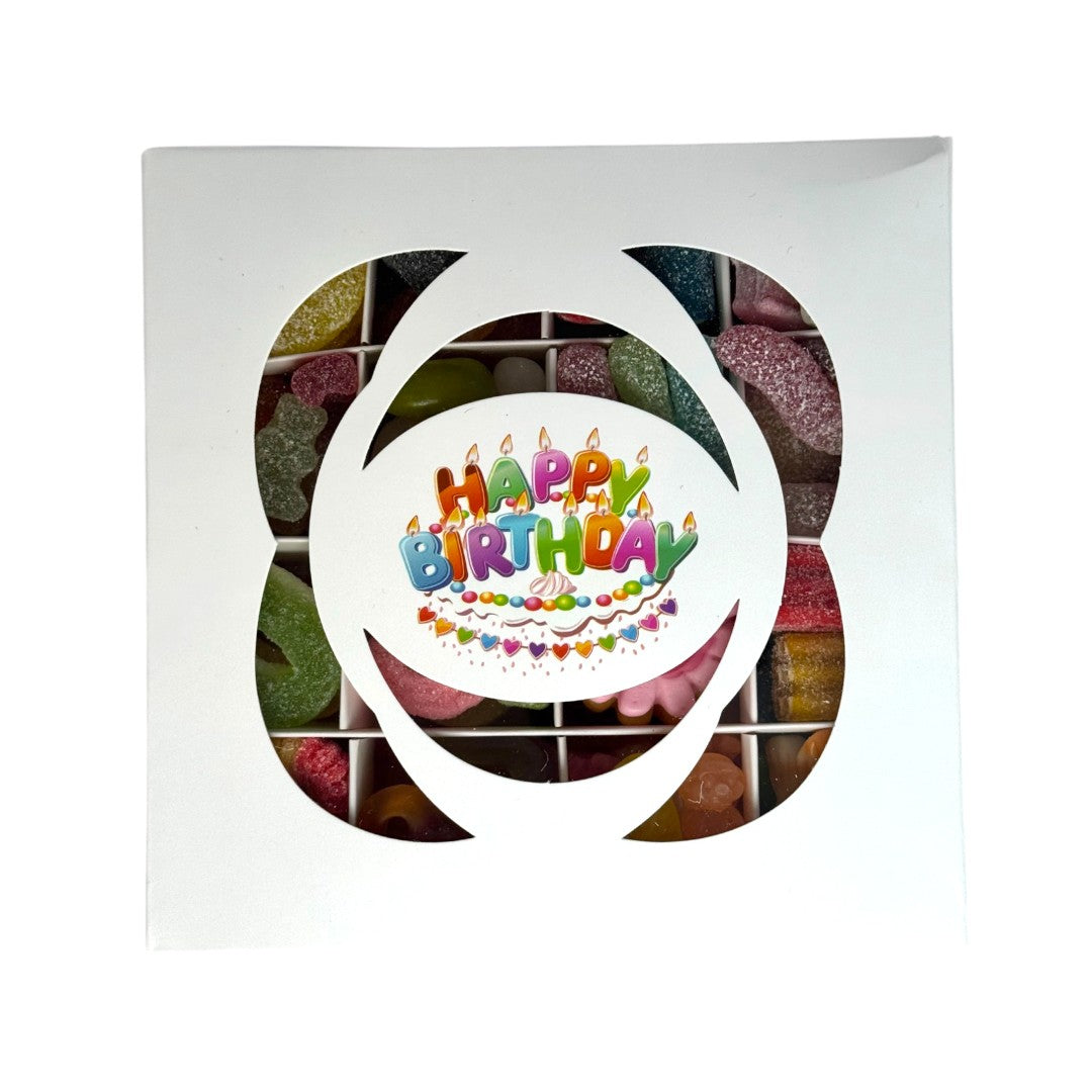 "Happy Birthday" Banner Gift Box - Pick n Mix Sweets 570g
