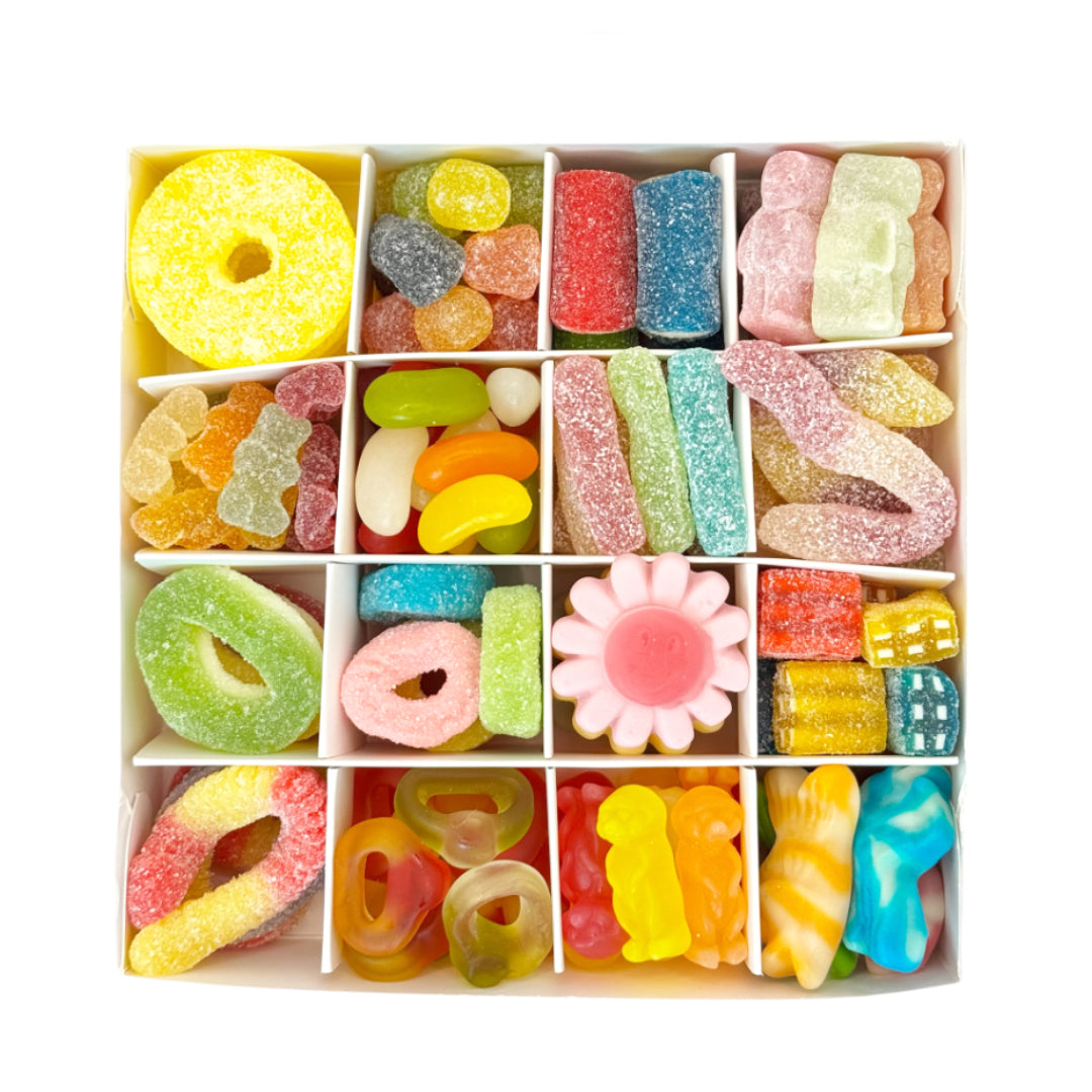 "Happy Birthday" Banner Gift Box - Pick n Mix Sweets 570g