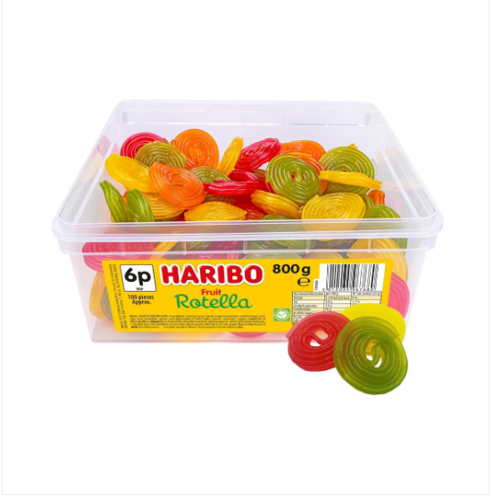 Haribo Rotella Tub 800g