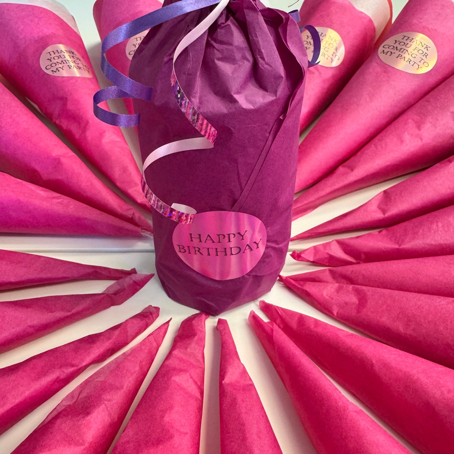 Personalised Party - Cones 100g & 150g
