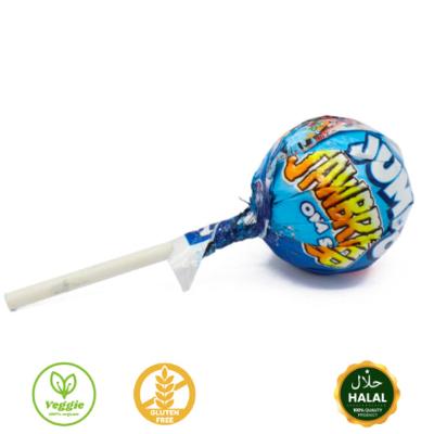 Jumbo Blue Raspberry Apple Jawbreaker On A Stick - Lollypop Lane