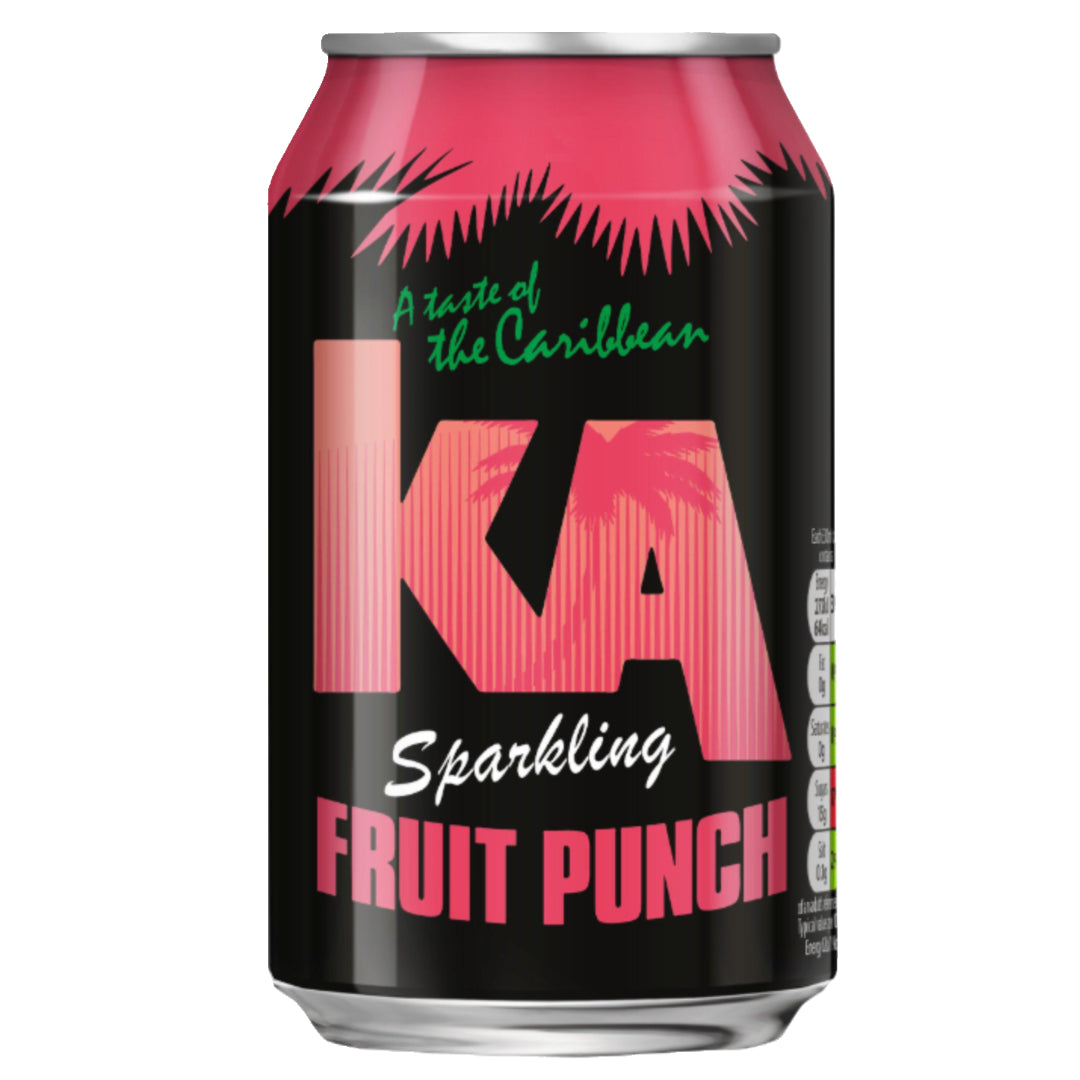 KA Sparkling Fruit Punch Soft Drink 330ml