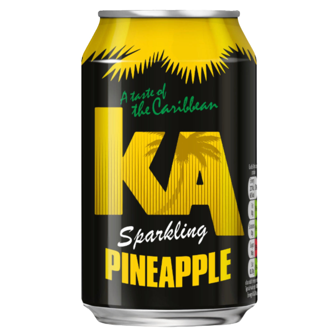 KA Sparkling Pineapple Juice Soft Drink 330ml