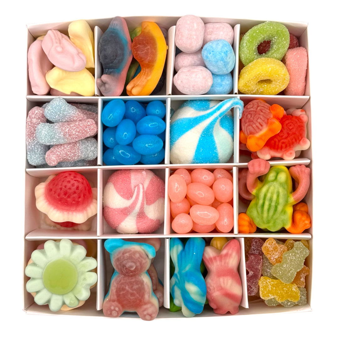 Lollypop Lane Pick n Mix box with open lid