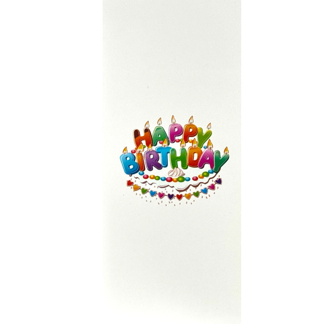 Liquorice Pick n Mix - Happy Birthday Colourful Logo Gift Box 600g