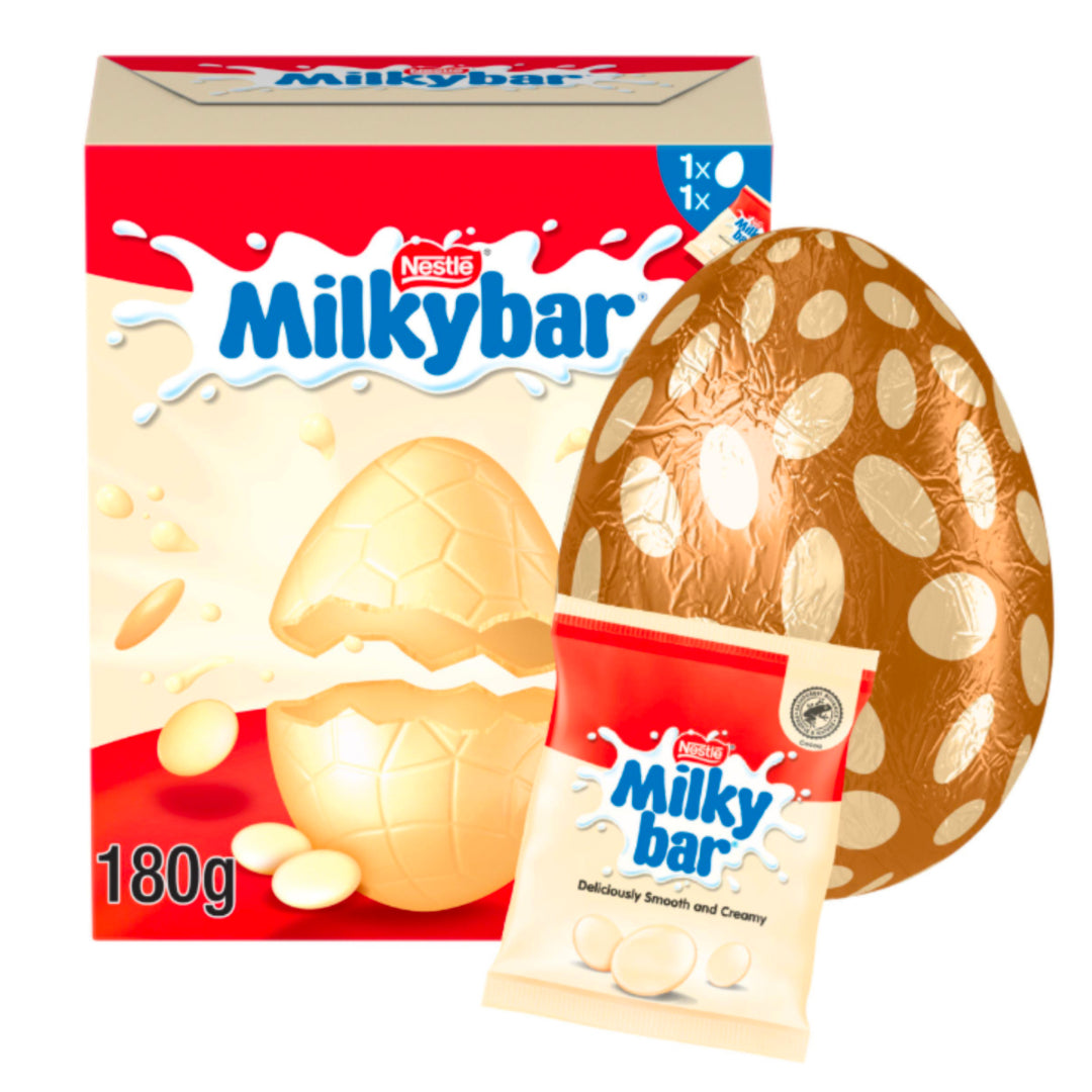 Milkybar White Chocolate Large Easter Egg 180g