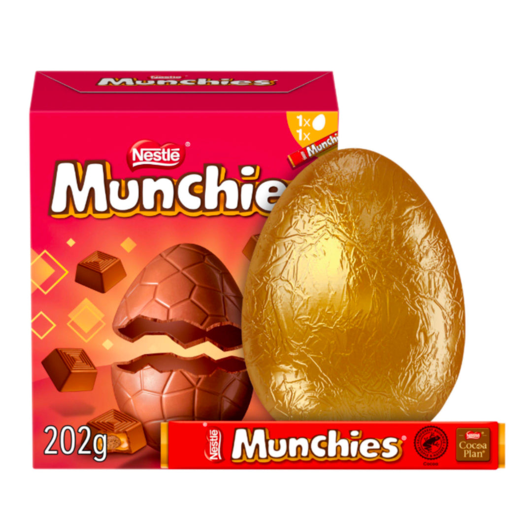 Munchies Milk Chocolate Large Easter Egg 202g