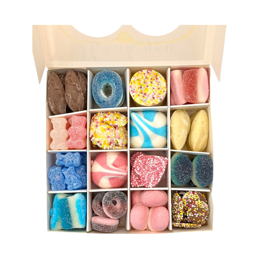 "Thank You" Heart Gift Box - Pick n Mix Sweets 475g