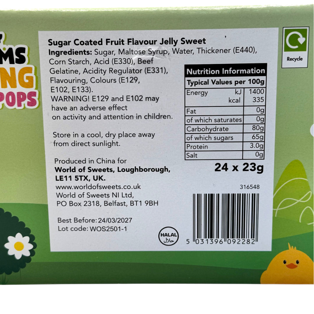 Candy Realms Spring Jelly Pops 23g (Set of 4)