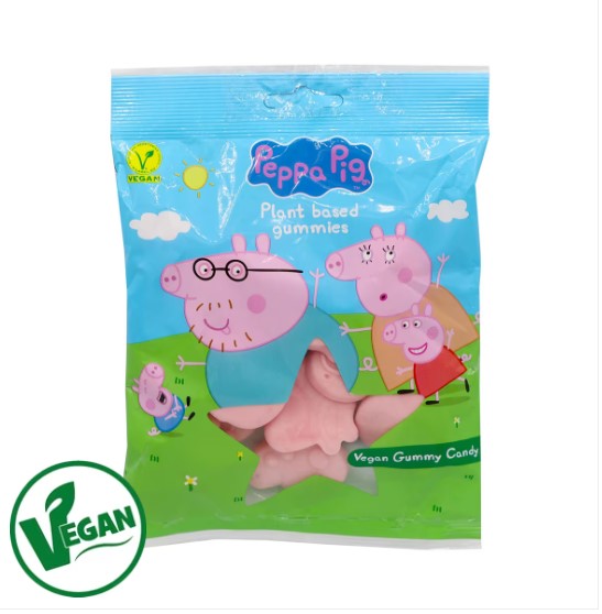 Peppa Pig Veggie Gummy Bags 175g