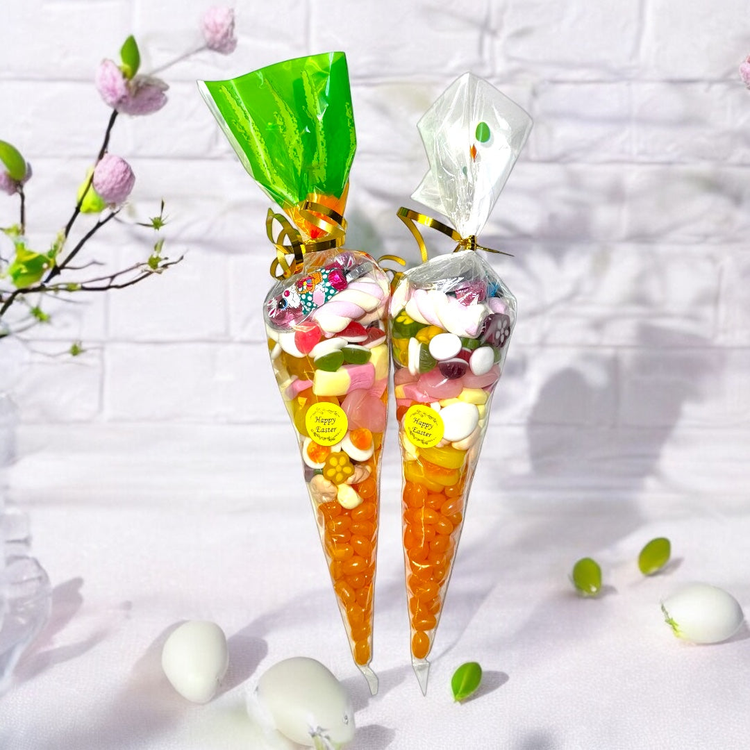 Lollypop Lane Easter Cones filled with Easter themed sweets