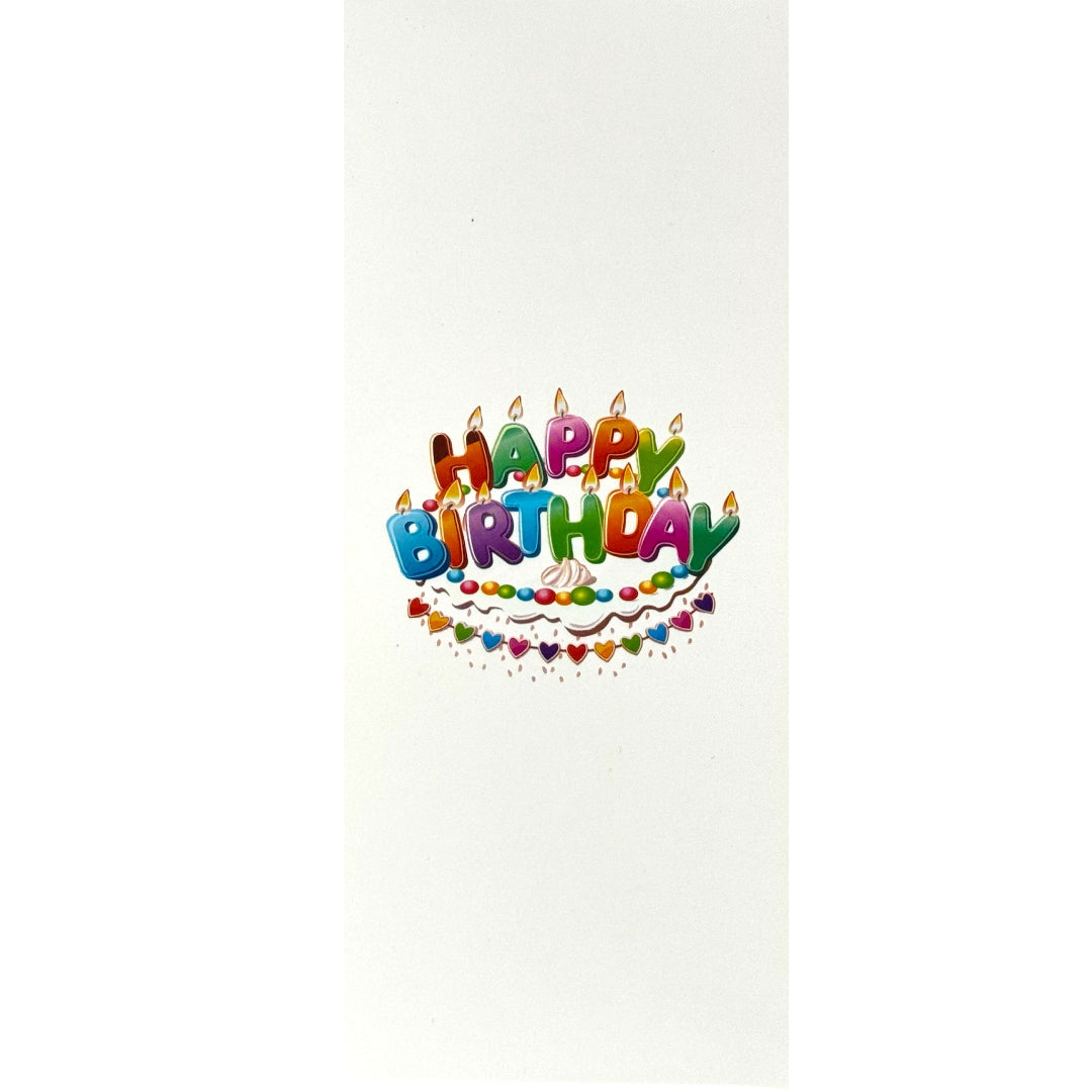 Pick n Mix Blue Sweets - Happy Birthday Colourful Logo Gift Box 500g Colour Logo