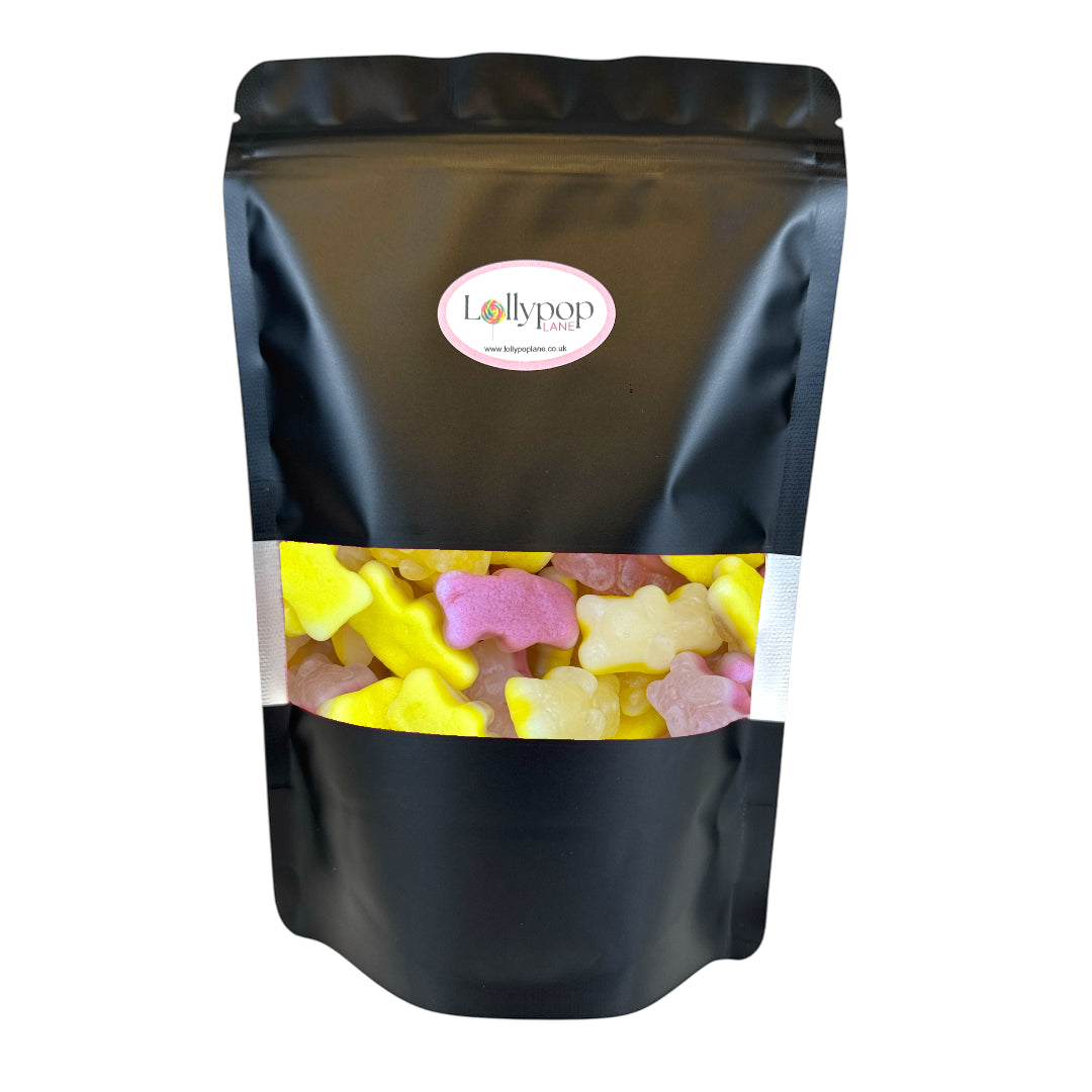 Lollypop Lane food pouch filled with Jelly Filled Bears