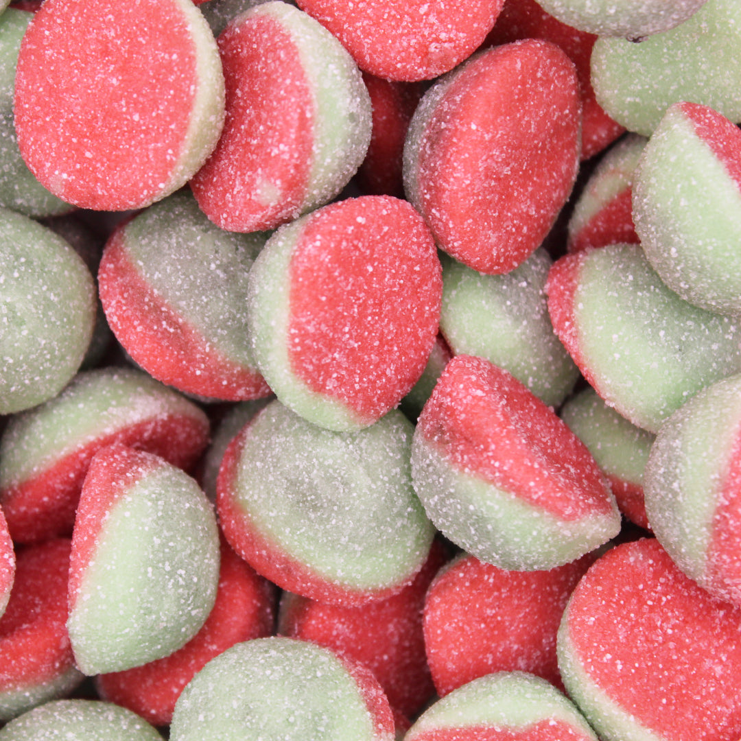 Lollypop Lane Jelly Filled Watermelon Slices close up image