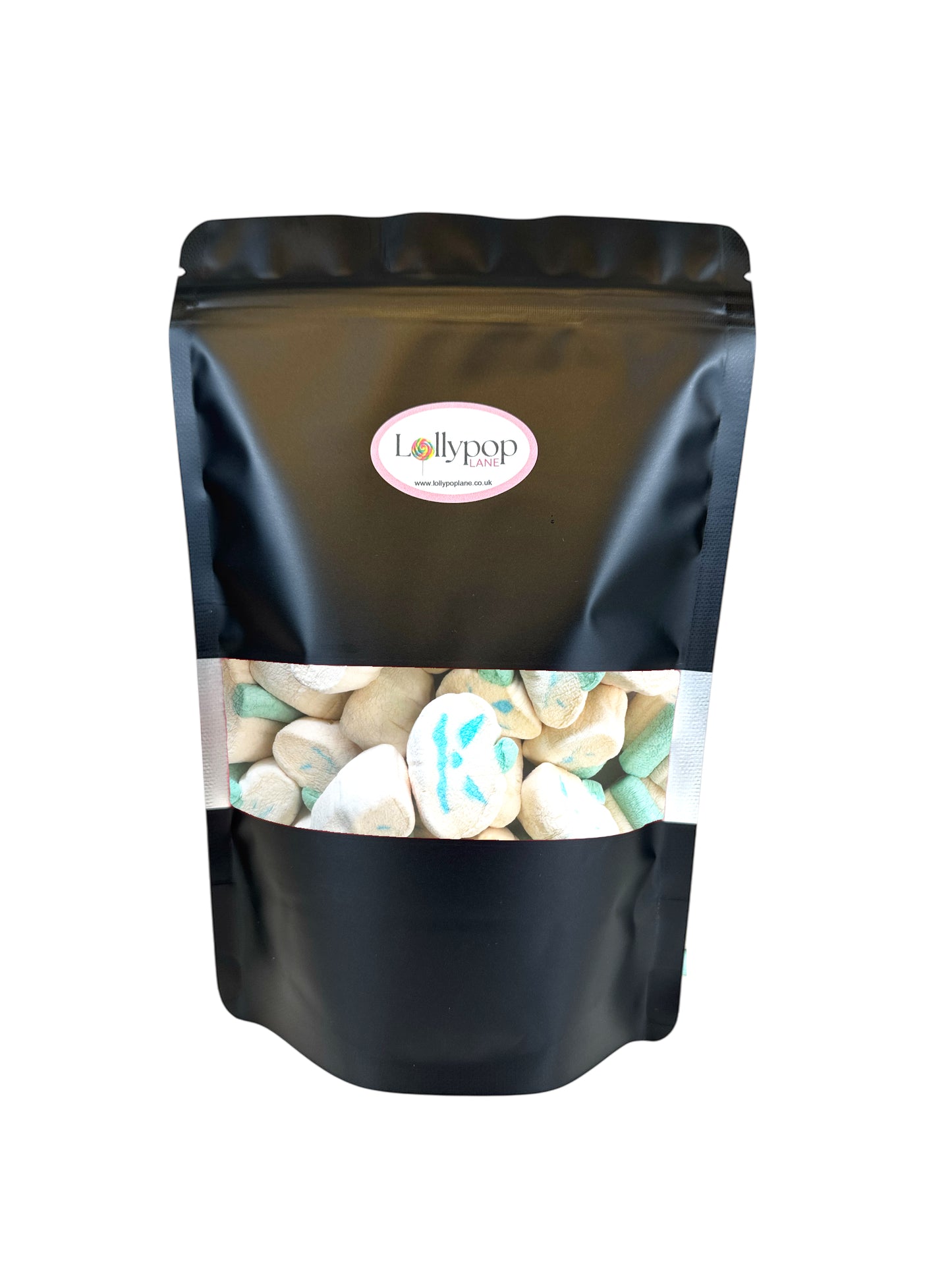Lollypop Lane Sweet Pouch filled with Vidal Pumpkin Marshmallow Halloween Sweets
