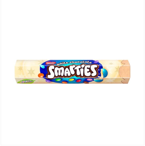 Smarties White Chocolate Giant Tube 120g