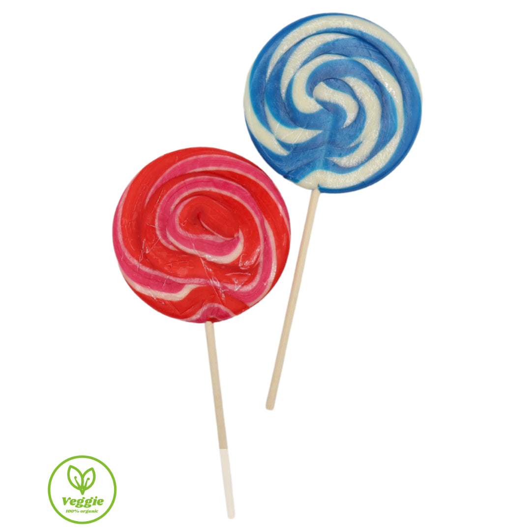 Strawberry & Bubblegum Swirl Lollypops