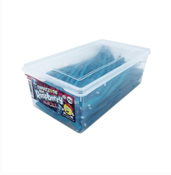 Sweetzone Blue Raspberry Pencils Tub
