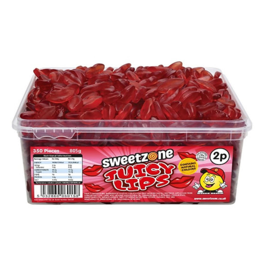 Sweetzone Juicy Red Lips Tub 805g