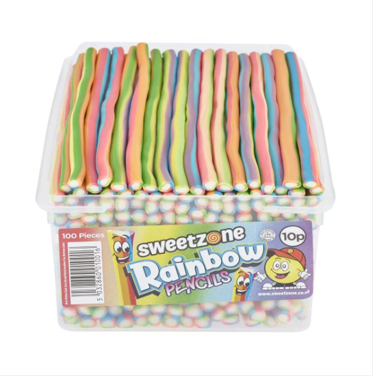 Sweetzone Rainbow Pencils Tub