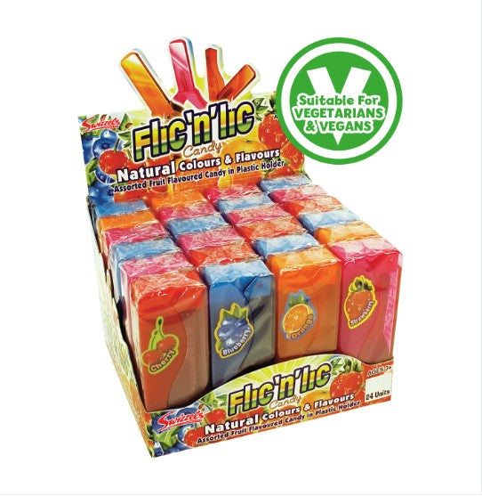 Swizzels Flic 'n' Lic Lollies 14g