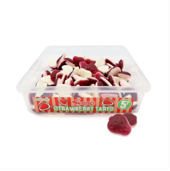 Swizzels Strawberry Tarts Tub