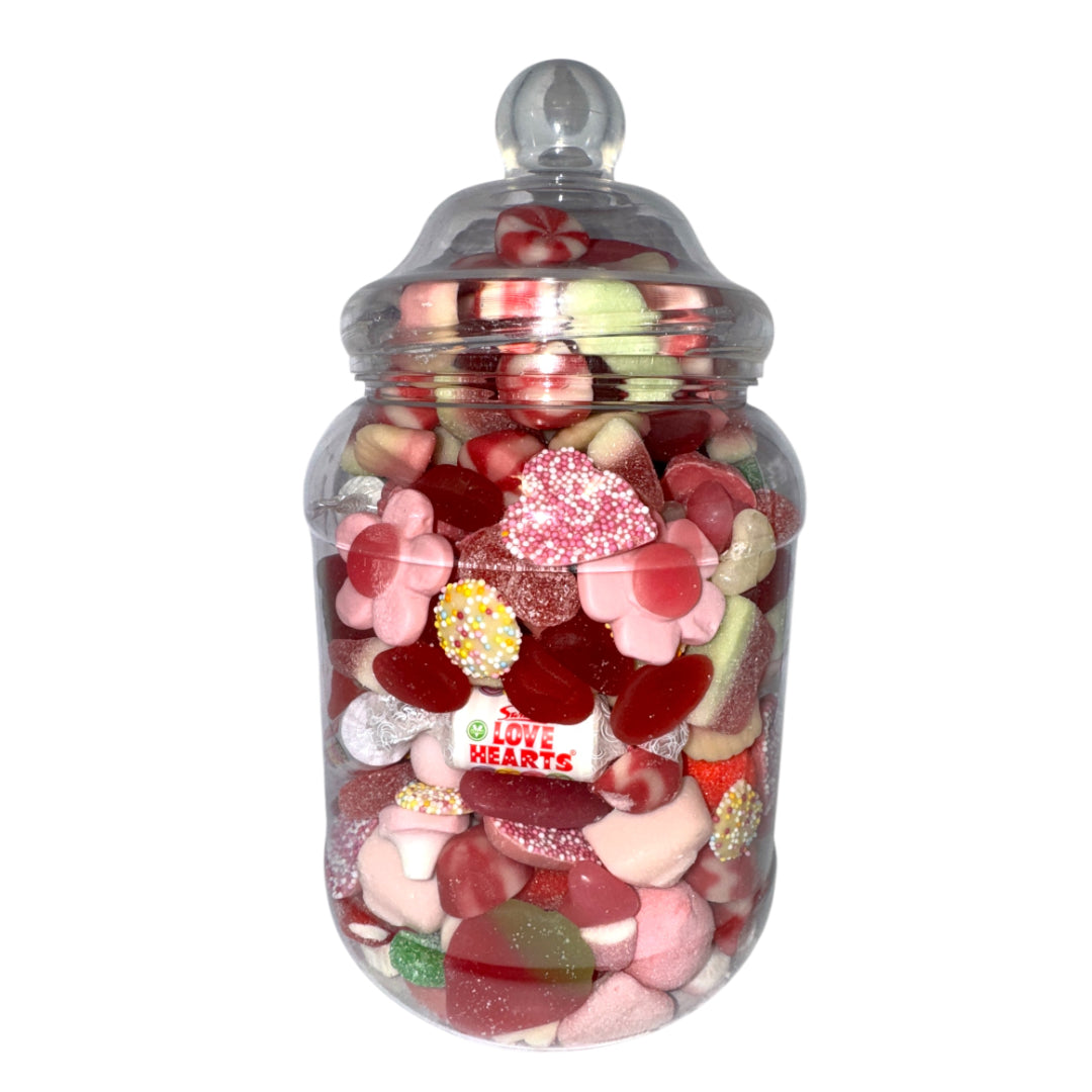 Valentines Pick n Mix Sweet Jar 2.25L