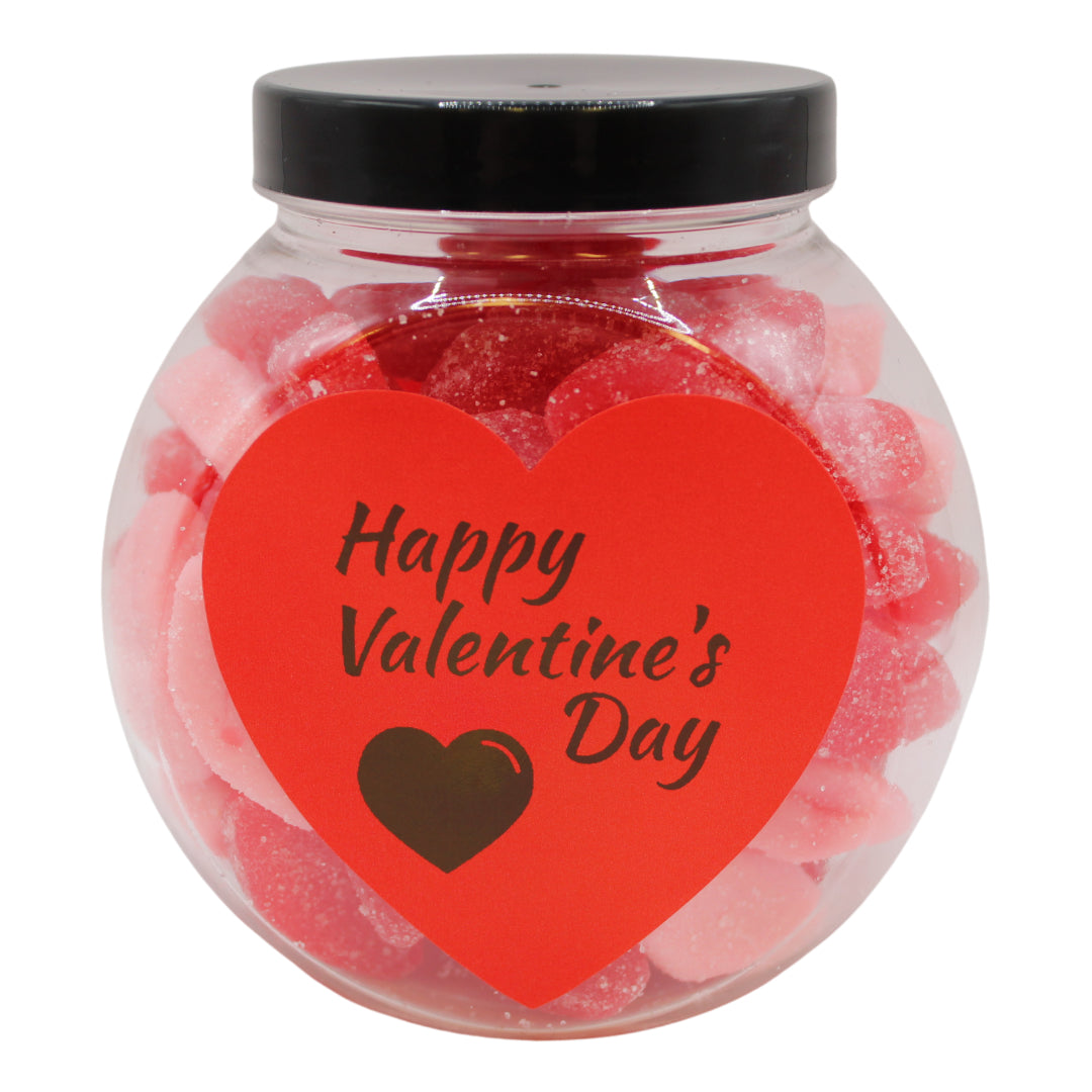 Vegan Big Lips Valentine Mini Sweet Jar - 450g
