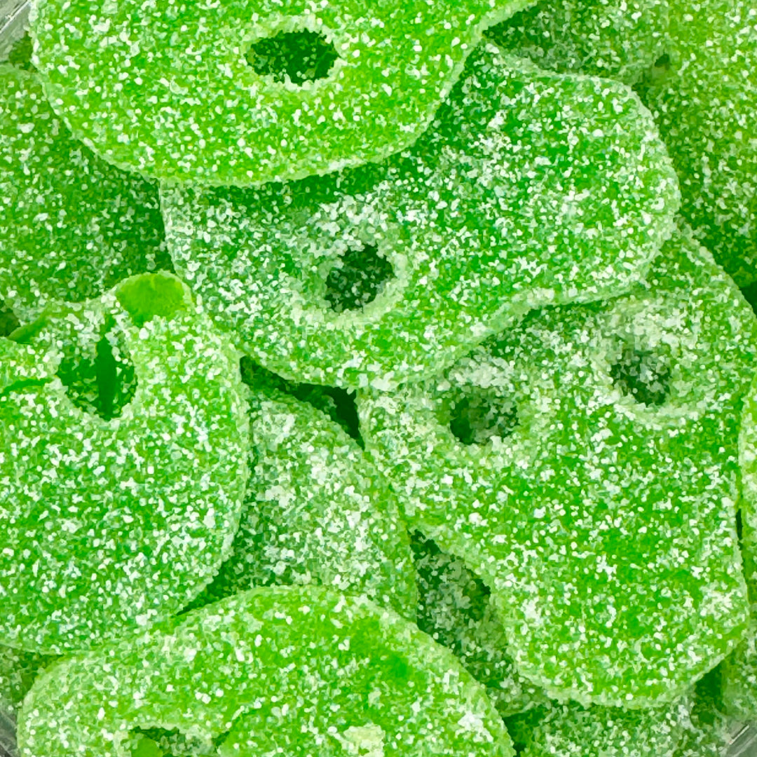 Vegan Fizzy Apple Skulls