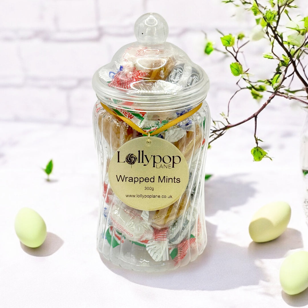 Wrapped Mints Jar 300g